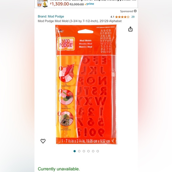 Mod Podge Mod Mold bundle - Picture 9 of 11